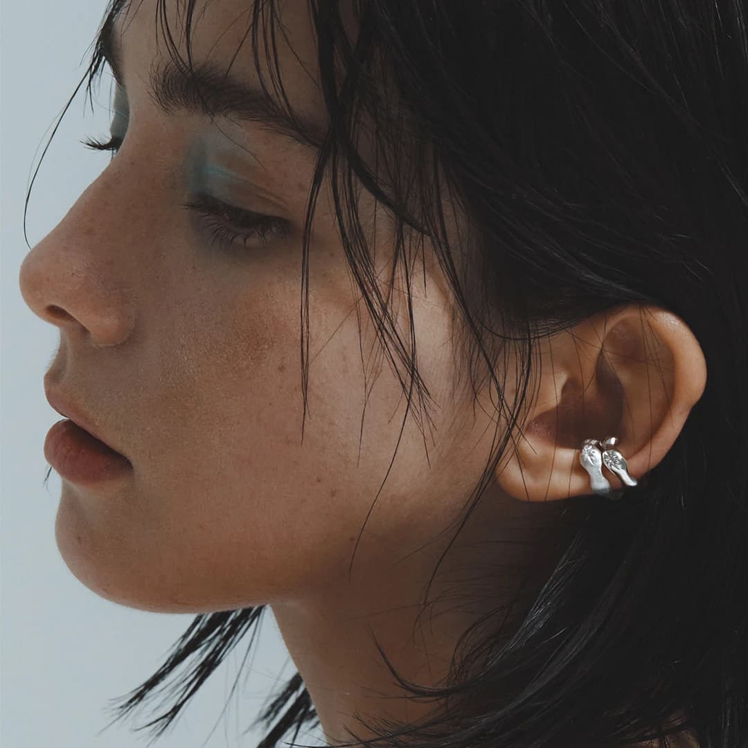 Water sparkling Earcuff