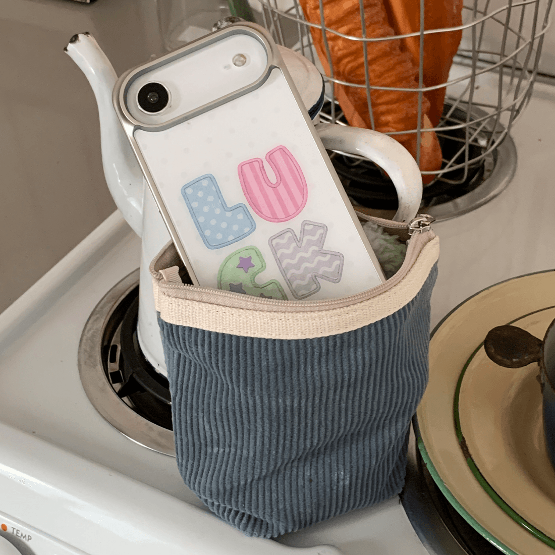 pattern and patch case / luck ver.