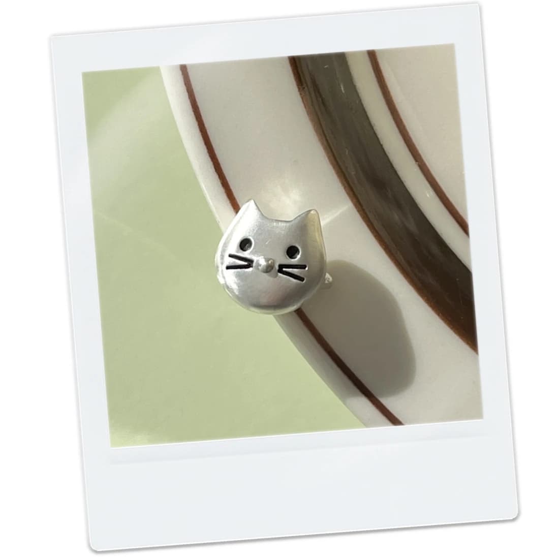  Round-Nose Cat Earcuff （まるまる猫)