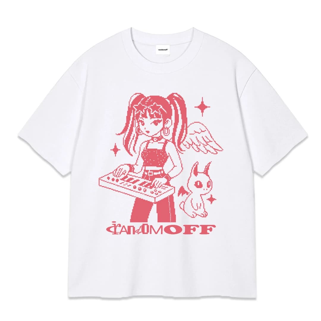 PIXEL SYNTH KID OVER FIT T-SHIRT (3color)