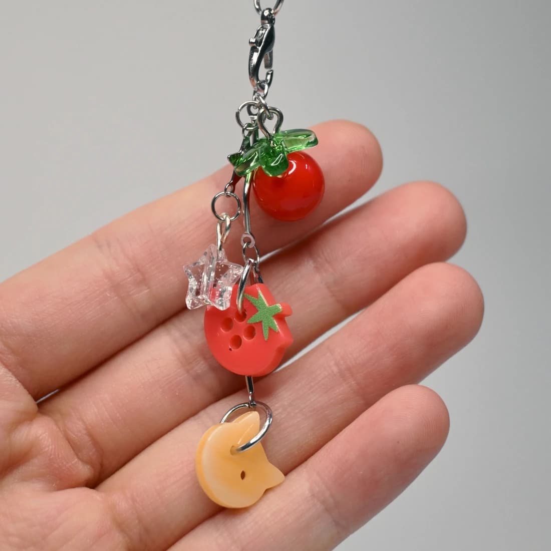 [TOKOTOKO]トマトトースト キーリング