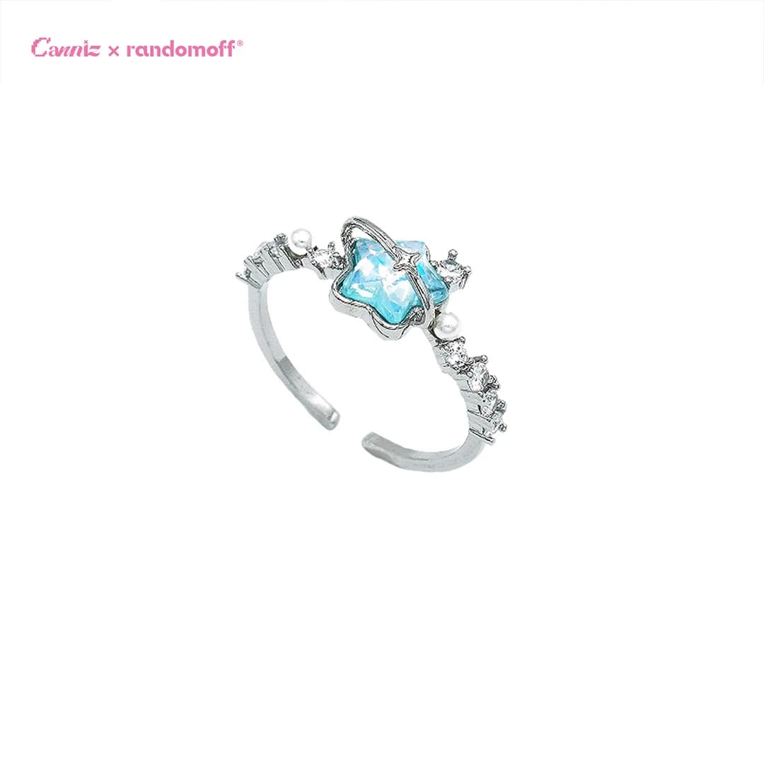 [ROF X CANNIZ] BLUE WISH STAR RING