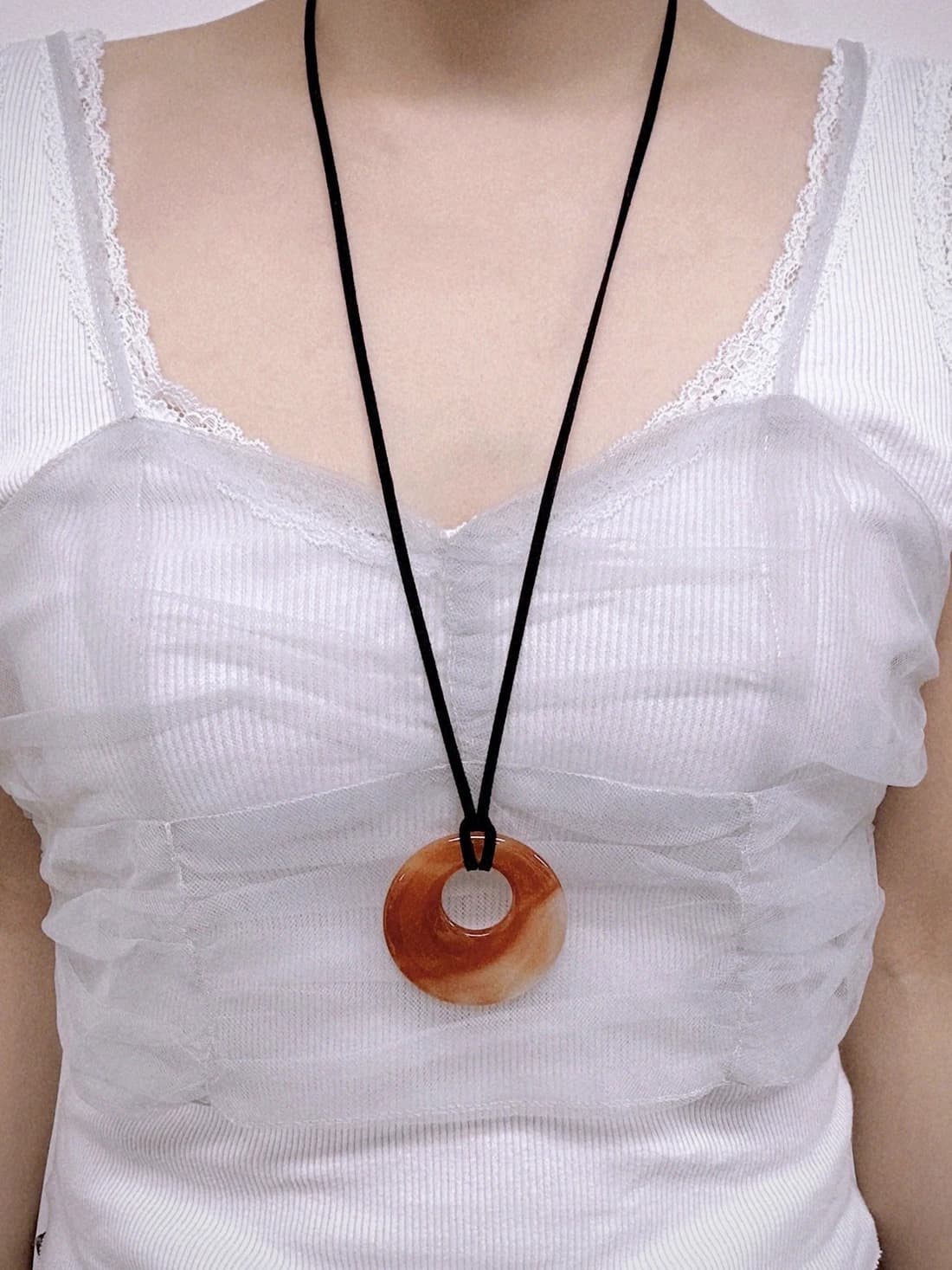 Carnelian Pendant Necklace