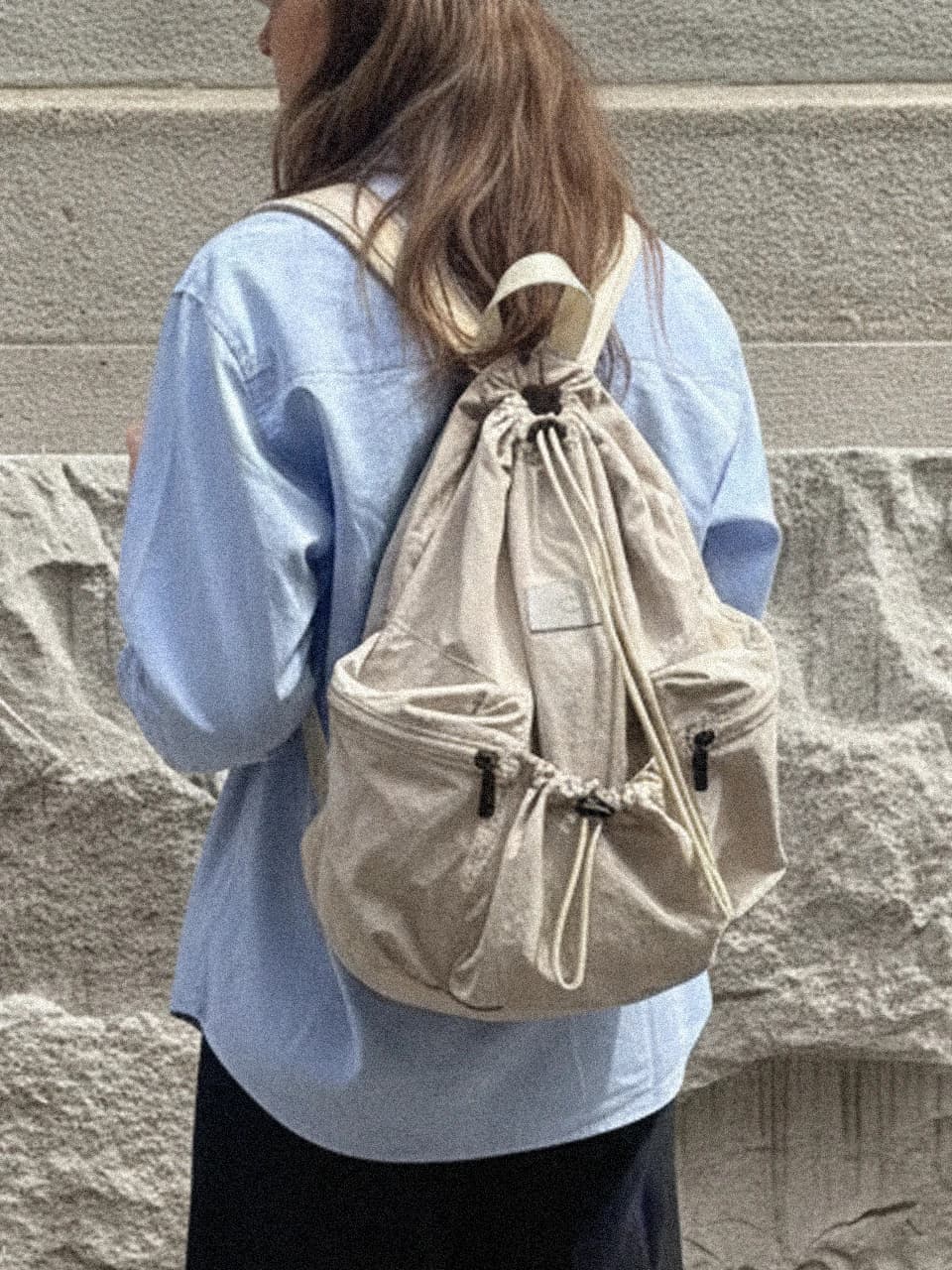 LIGHT STREET SMALL BACKPACK [BEIGE]