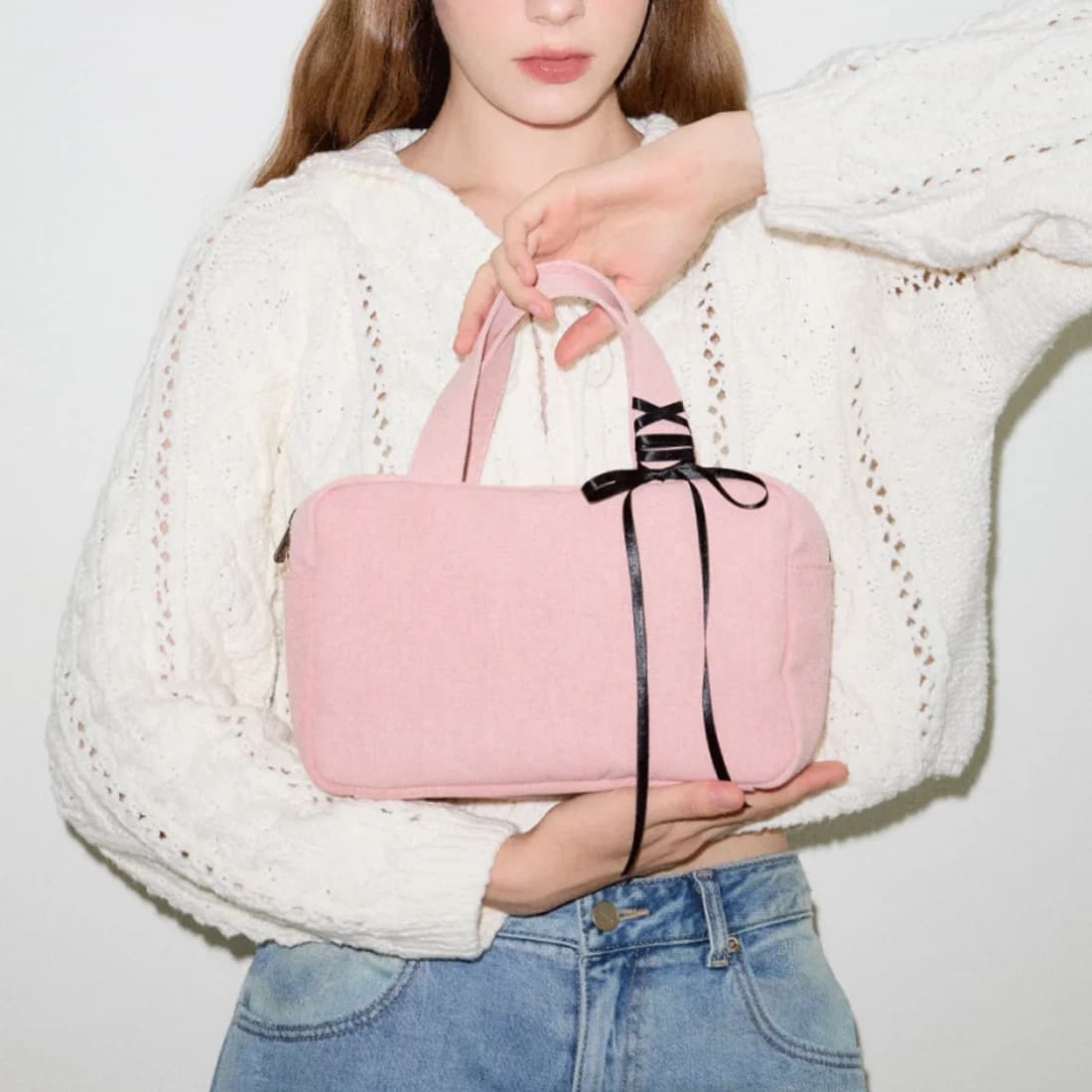 basic tote bag (Pink)