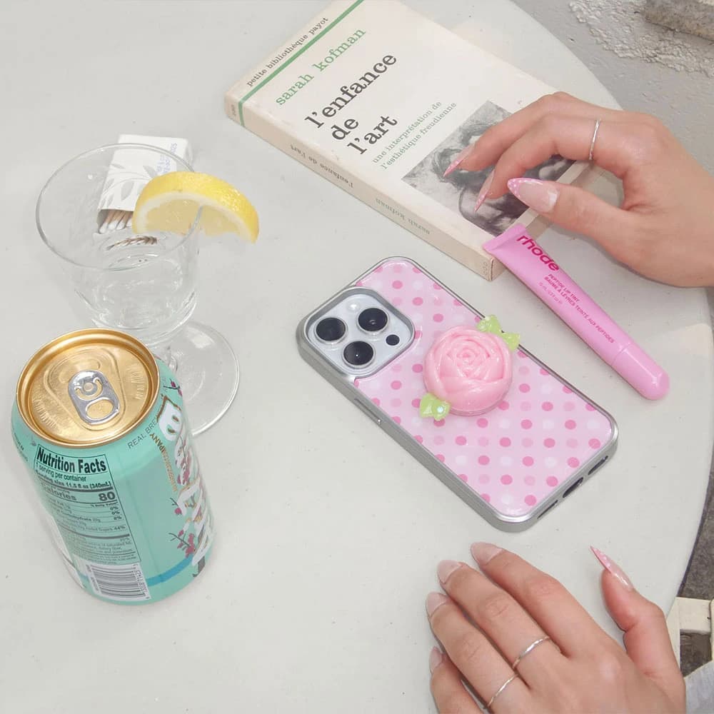 【MagSafe対応】Summer Dot Case_Pink