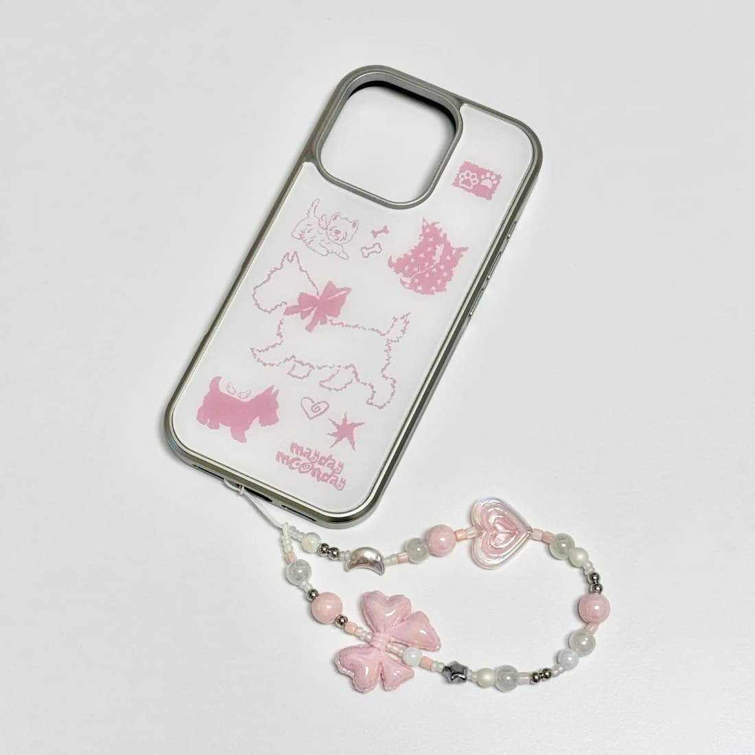 Angel Puppy Silver Bumper Case (3 Color)