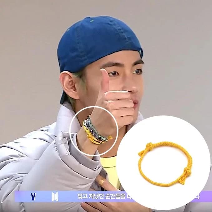 [BTS V] Handmade Thread Bracelet / CORE WEAVING