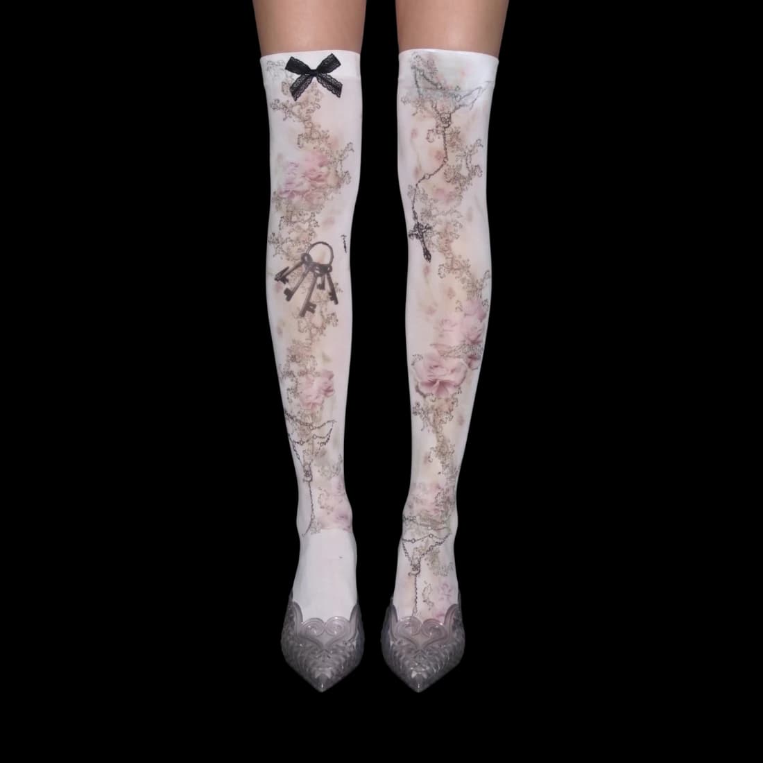 gothic dreamcore stockings