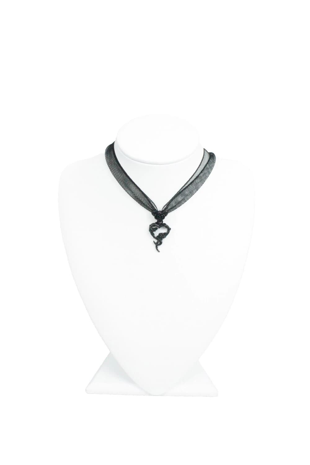 [春] - Dark rose choker