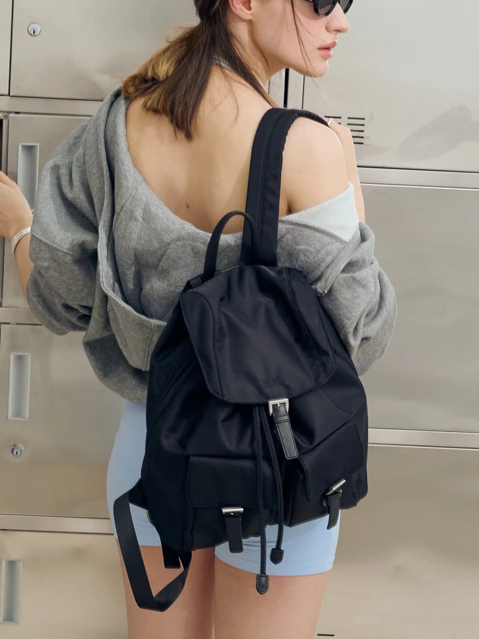 SLICK BACKPACK [BLACK]