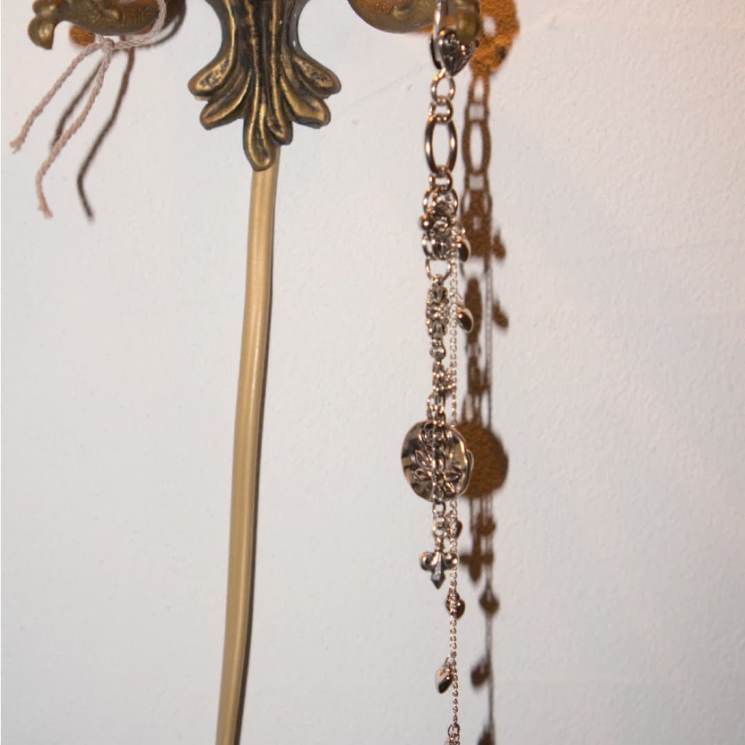 Love Spell Charm key-ring(rose)