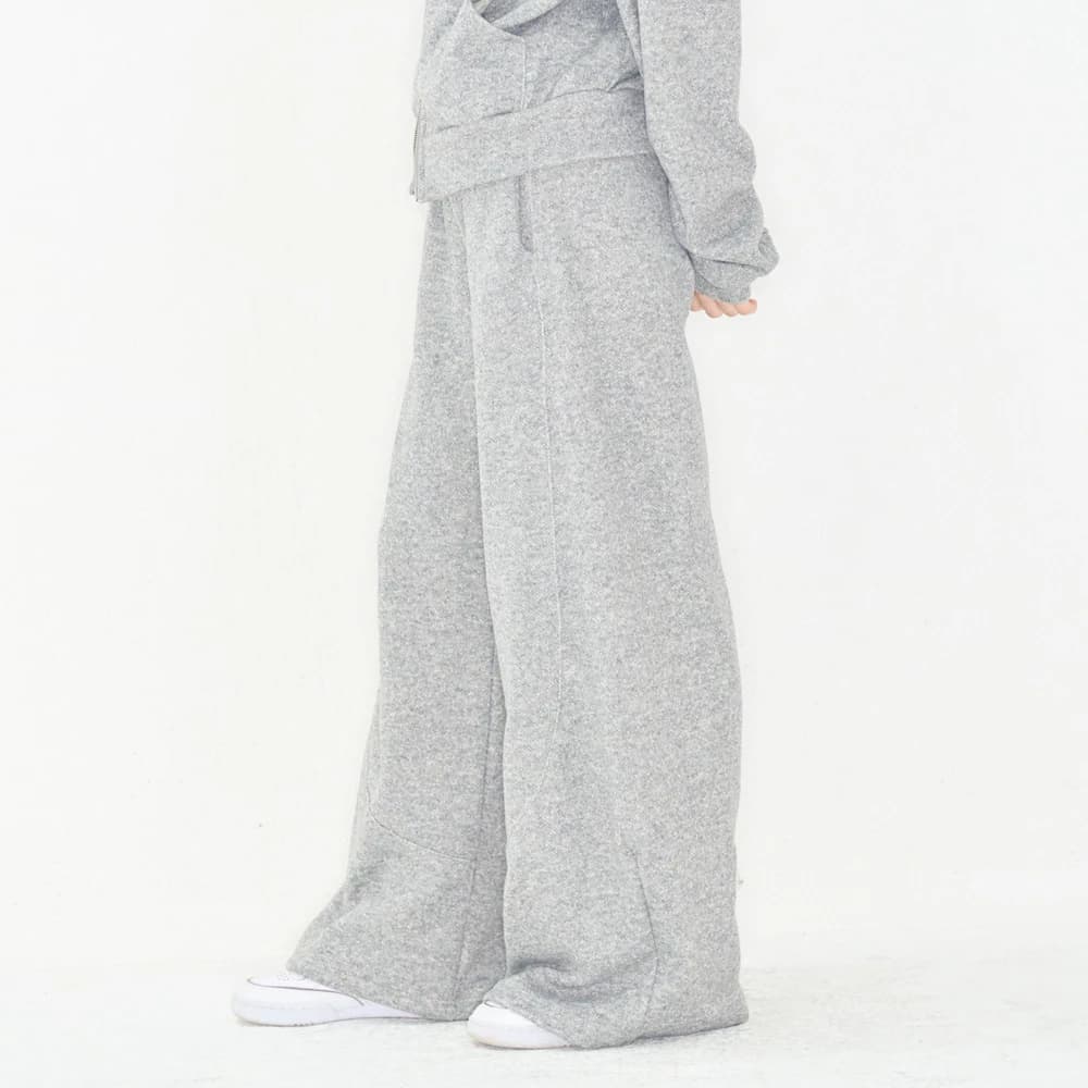 BOKASHI WIDE PANTS GRAY