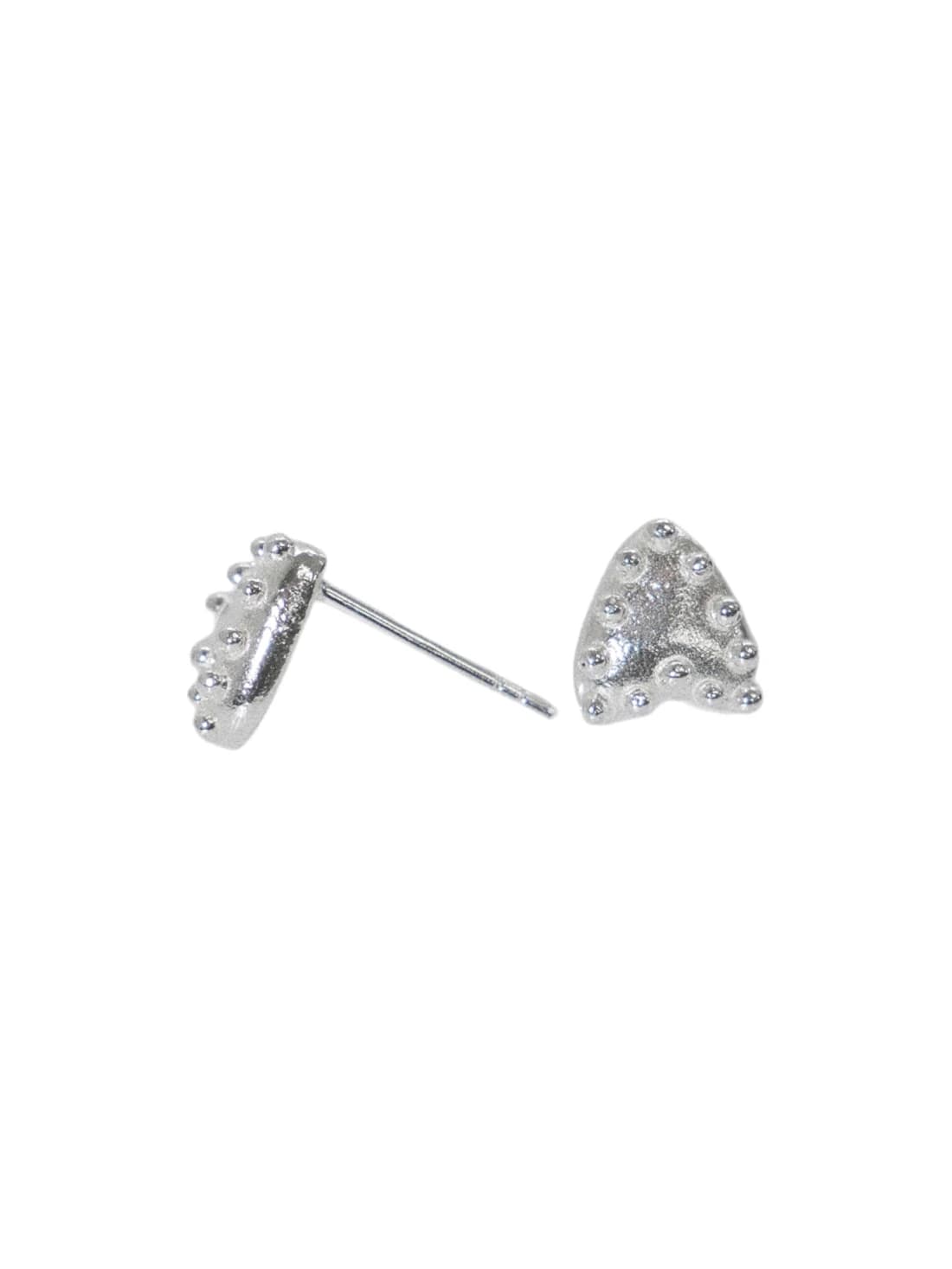 Dotty heart earrings