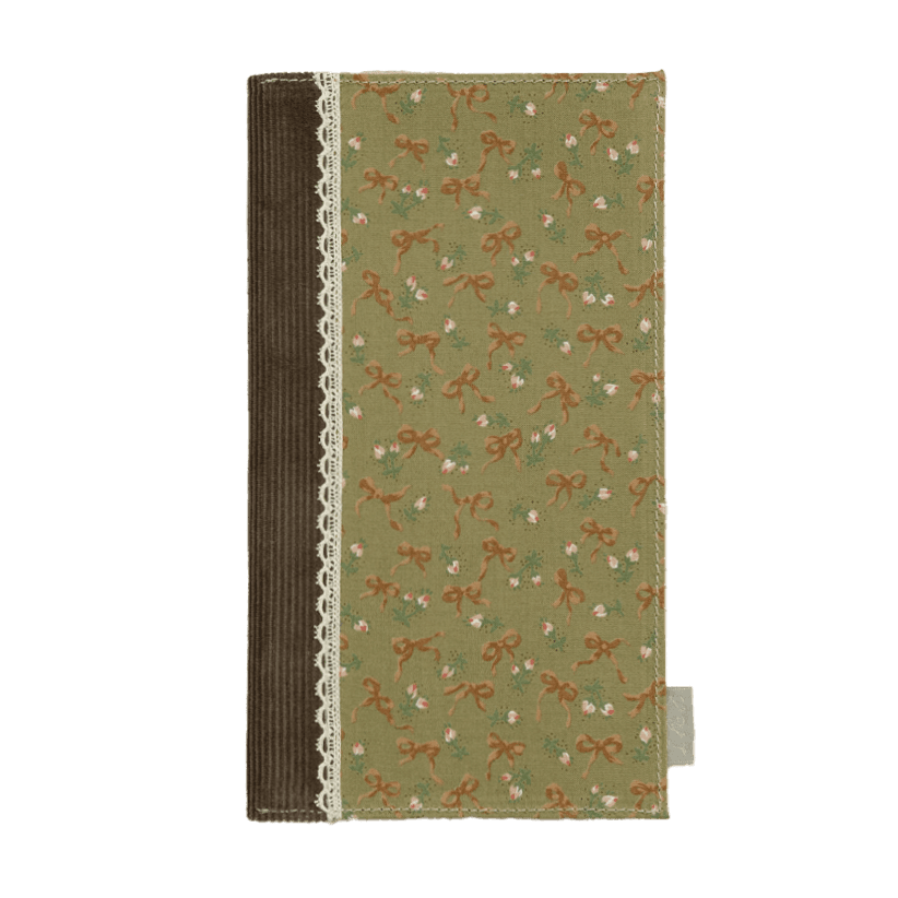 Journal Wallet - Lace Ribbon