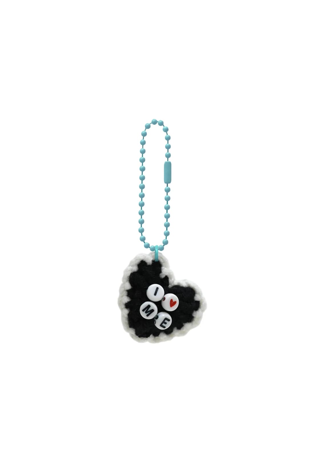 I Love Me Key Ring - Black