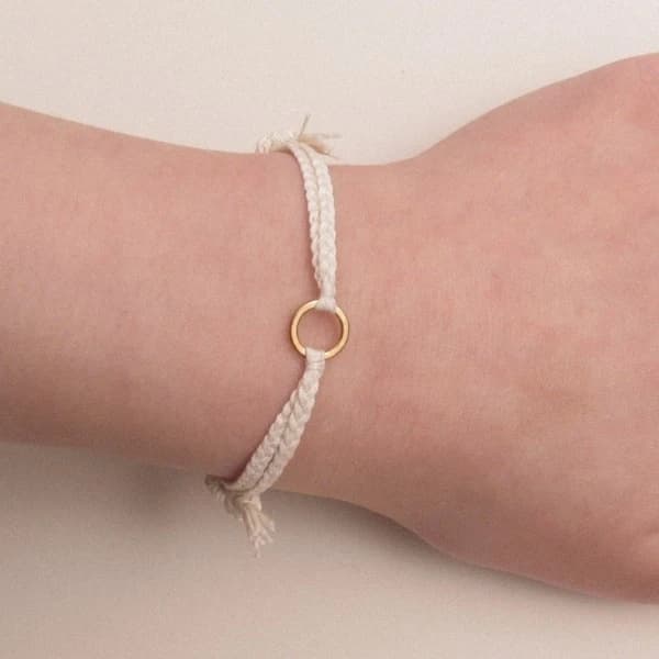 [CCNMADE] Cotton Bracelet / Handmade Thread Wish Bracelet