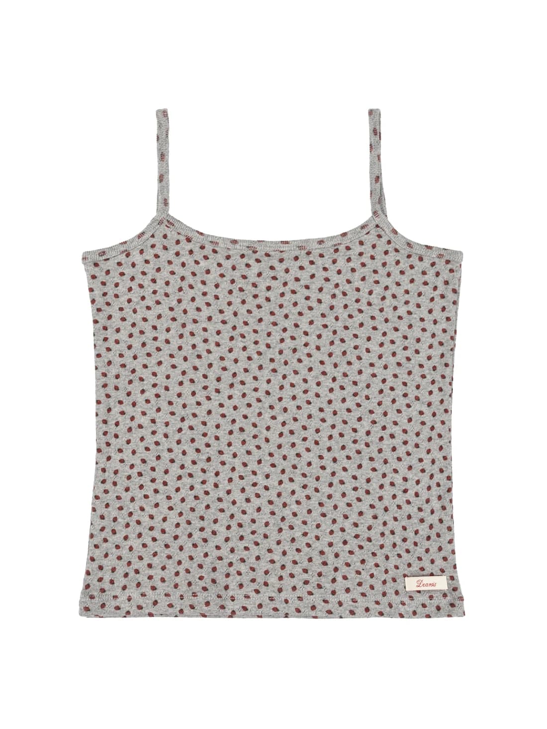 Strawberry sleeveless (Melange gray)