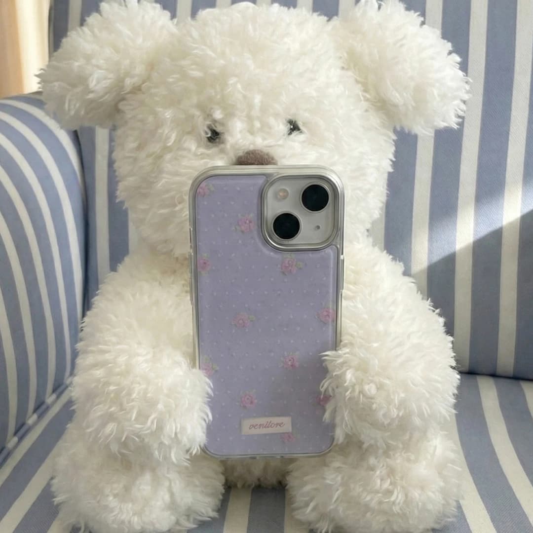 Soft Angora Knit Case