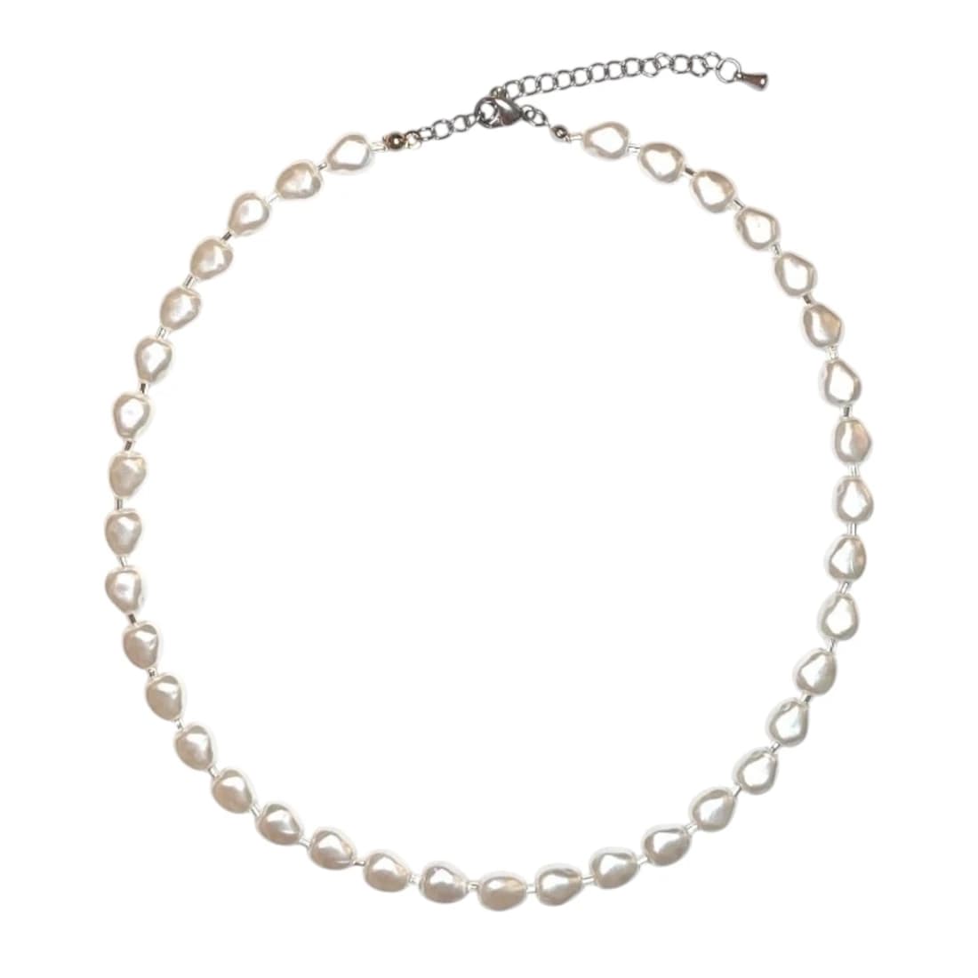 Mini Pearl Beads Necklace (8mm)