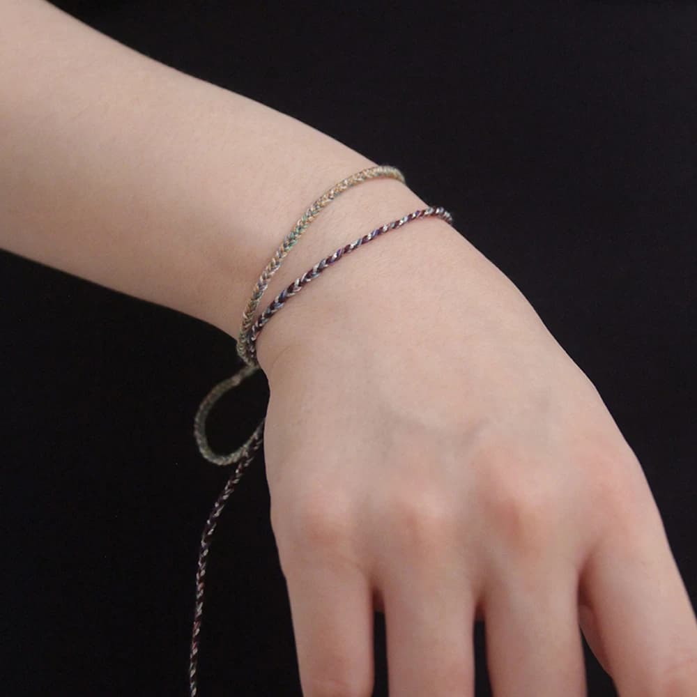 [CCNMADE] As You Want / Handmade Thread Wish Bracelet