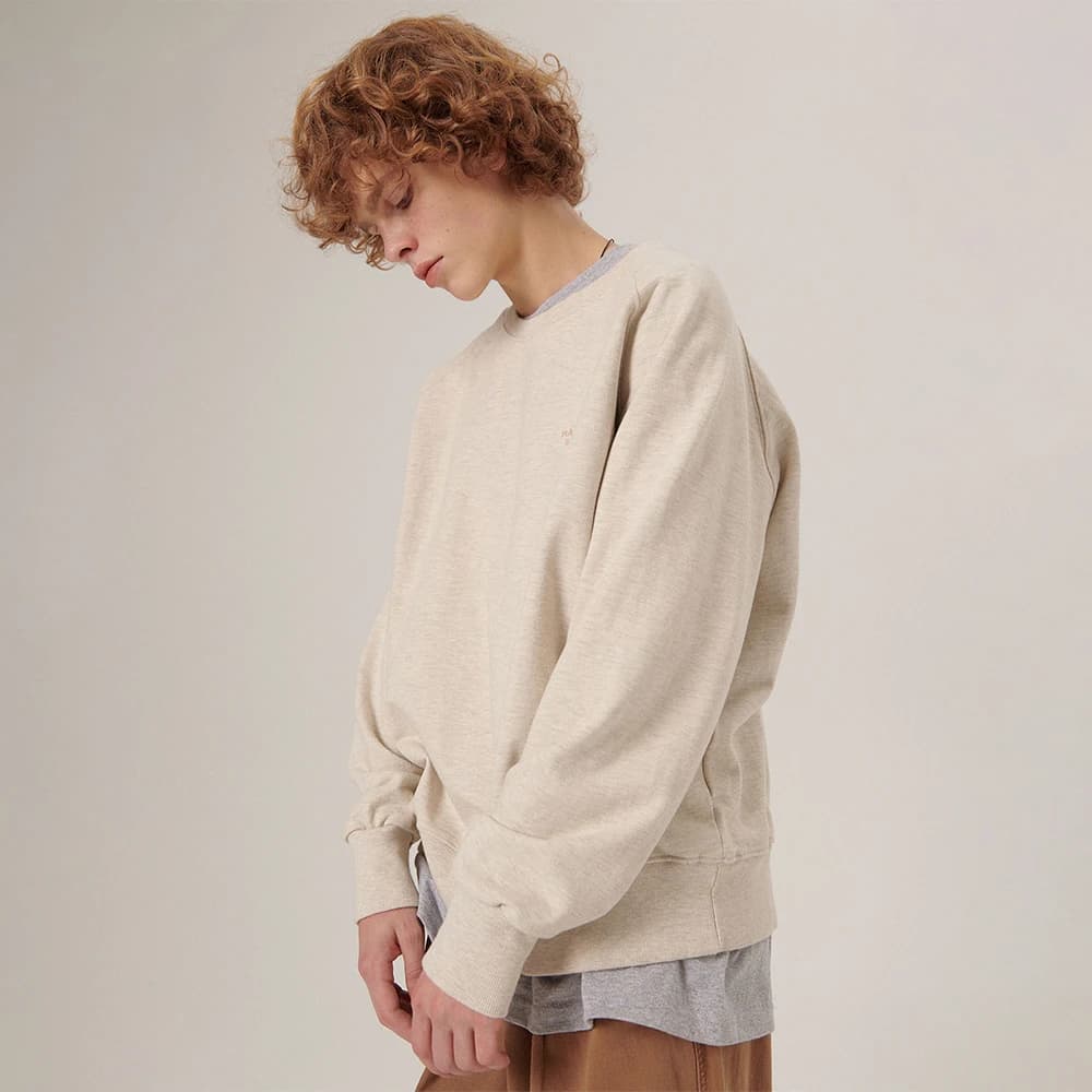 Koni Sweatshirt Oatmeal Melange