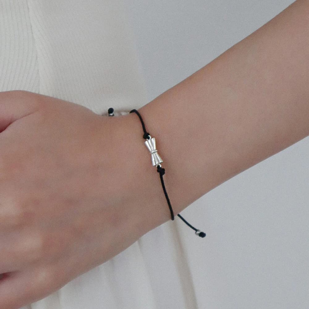 Bow String Bracelet - 4Color