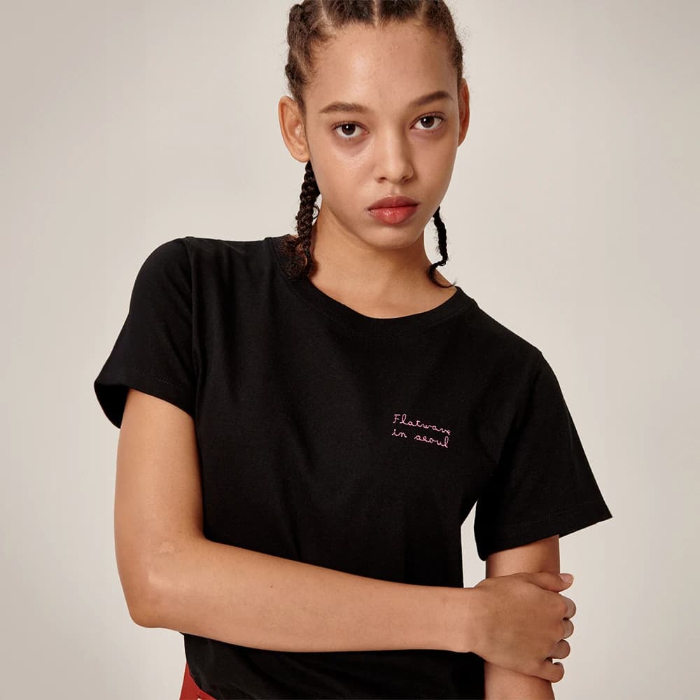 Fika Classic Logo T-Shirt Black