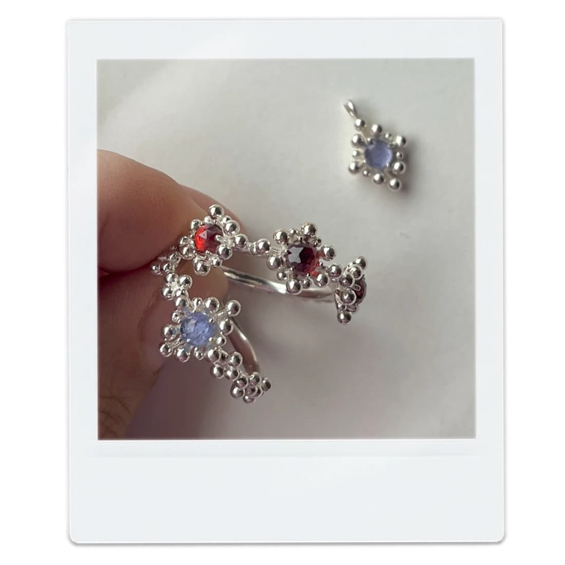 Bubble Bath Stone Ring （一日の終わりの泡風呂）