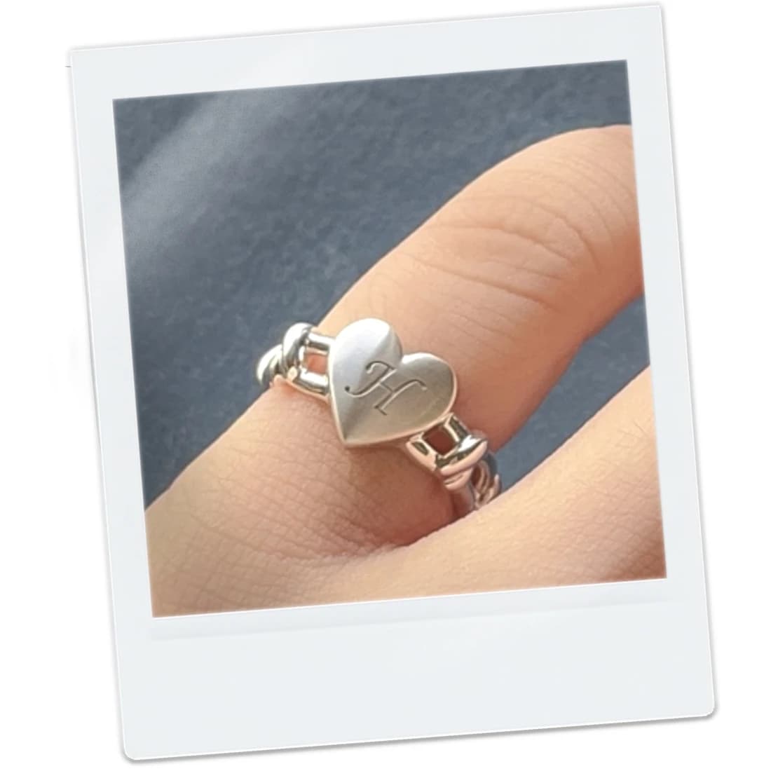 Prisoner of Love Open Ring ハートver （愛の捕らわれ人）