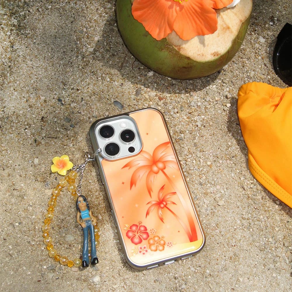 【MagSafe対応】 Orange Hawii Case