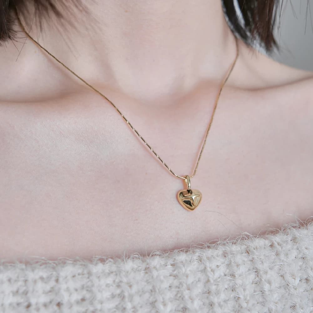 Sun love necklace (gold)
