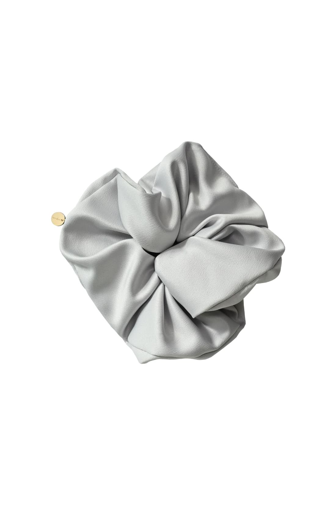 oooho Classic Scrunchie - Bright Gray
