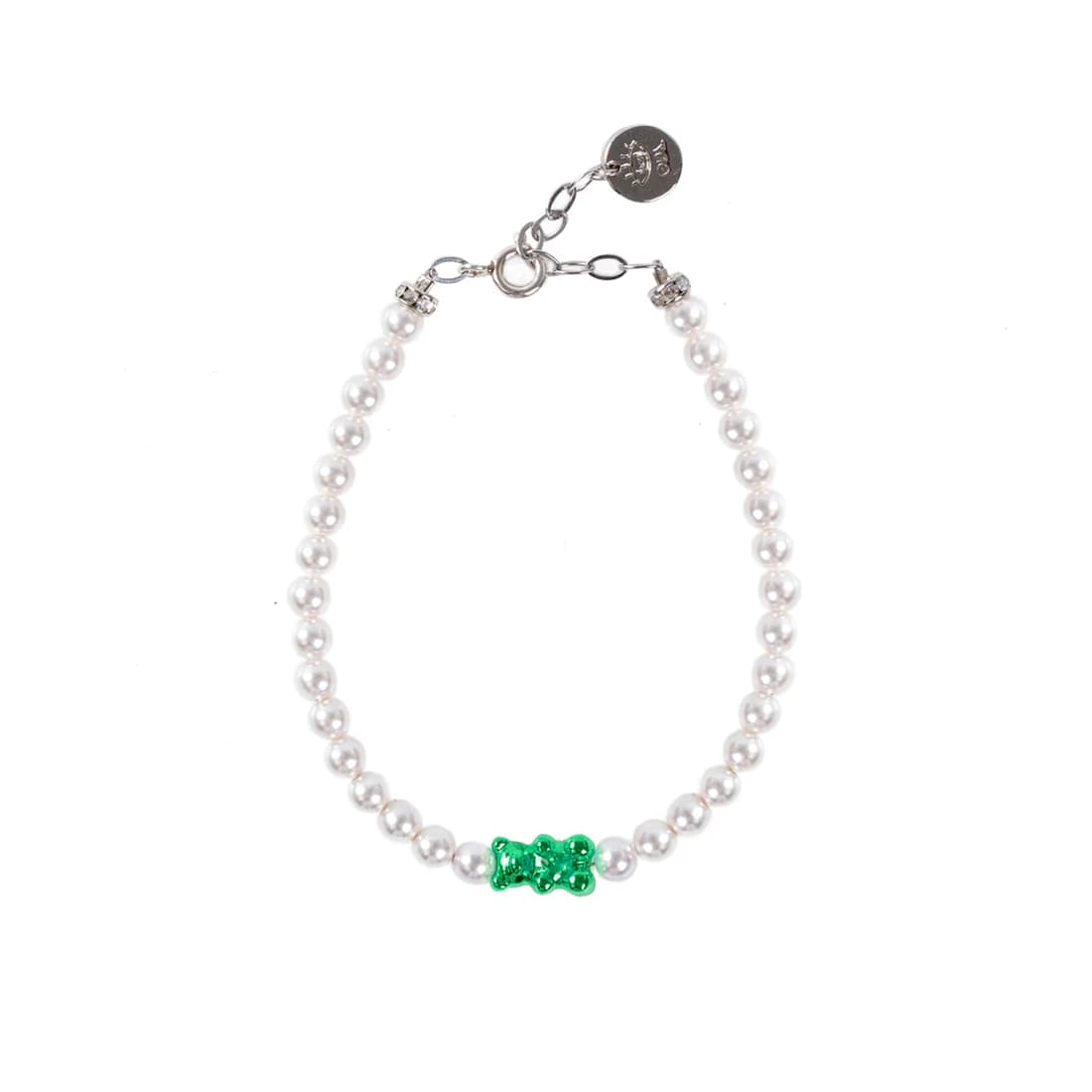 Petit Bear Pearl Beacelet_Green