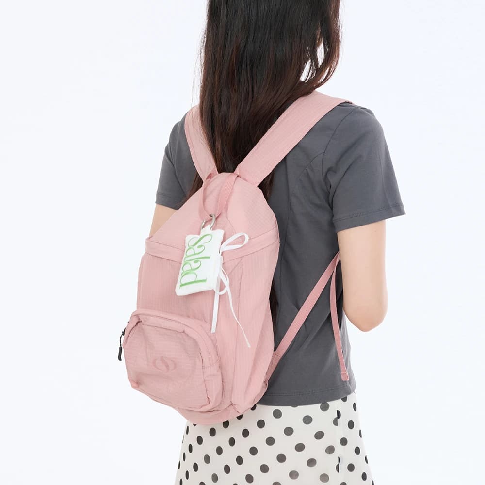 501 LIP NYLON BACKPACK [PINK]