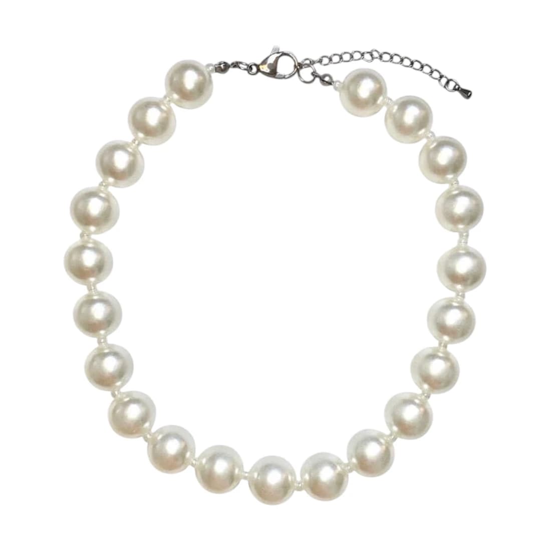 Big Pearl Beads Necklace