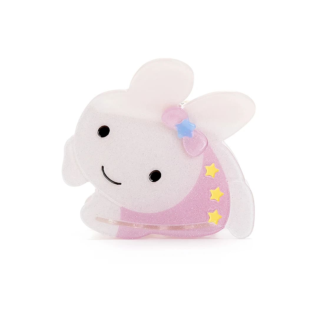 [X YOUNGART] Glitter KIDDY Hair Claw (Pink)