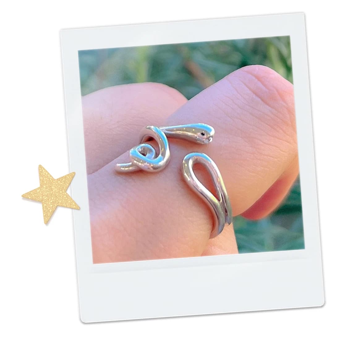 Kind Snake “Gibami” Ring  (私にだけやさしいヘビ・ギバミ）