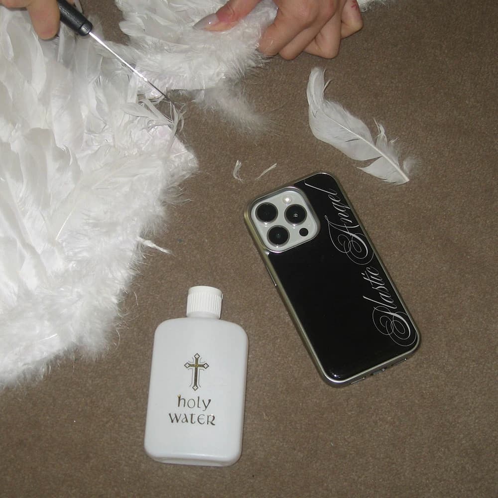 【MagSafe対応】 Plastic Angel Case_Black