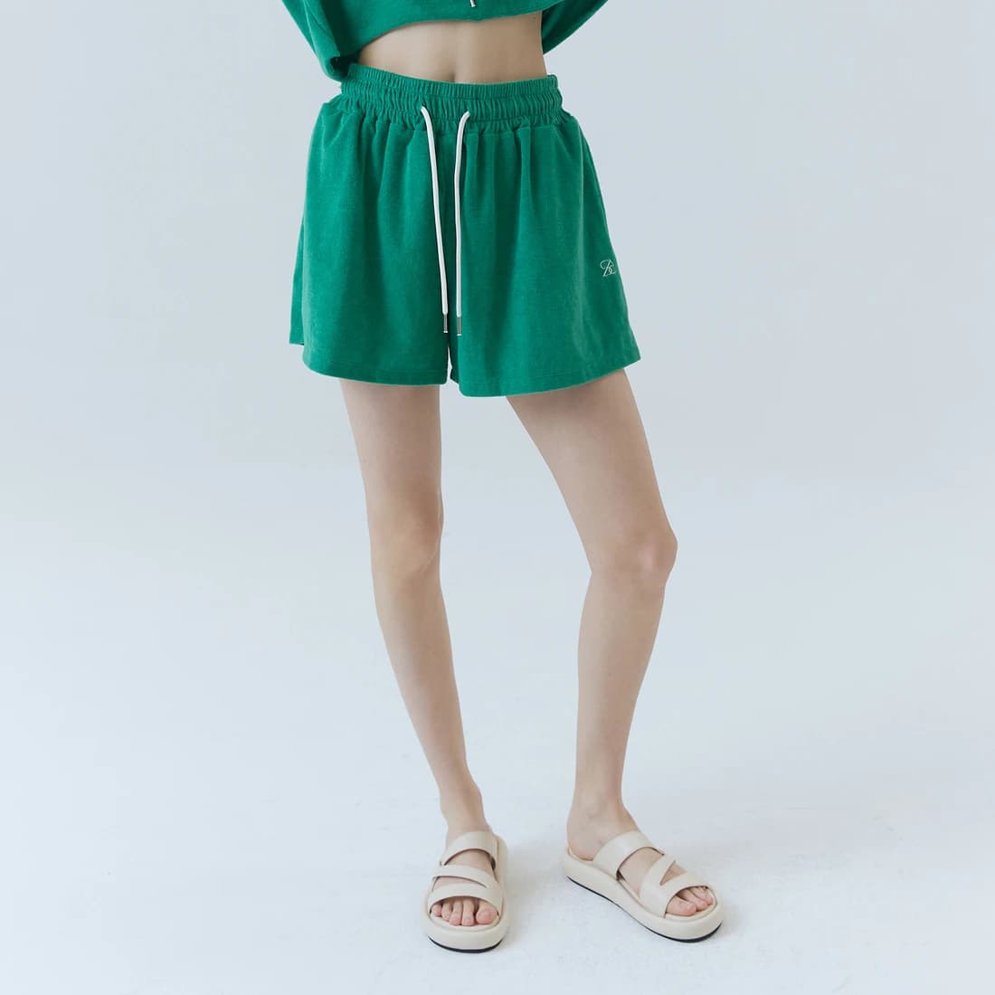 SAC テリーショートパンツ - Green