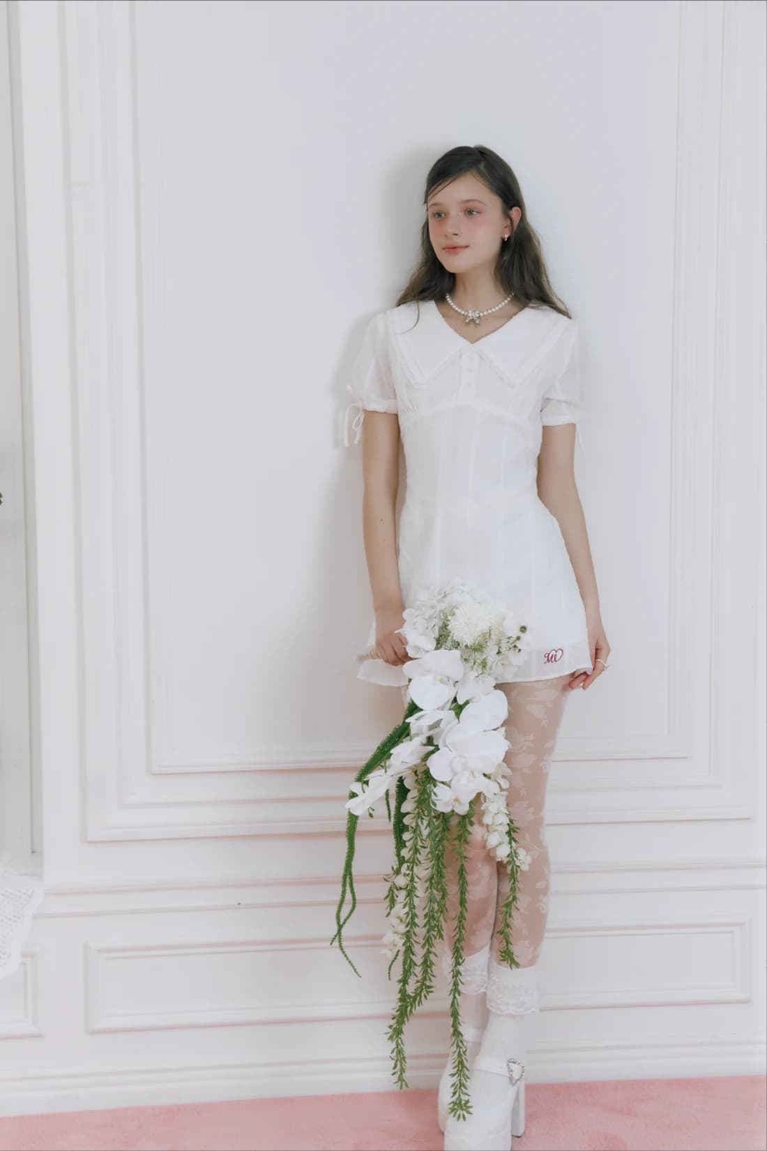 April ribbon dress