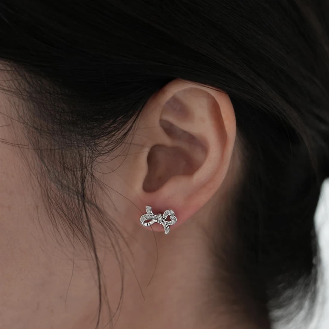 [Silver925] Ernan Knot Earrings