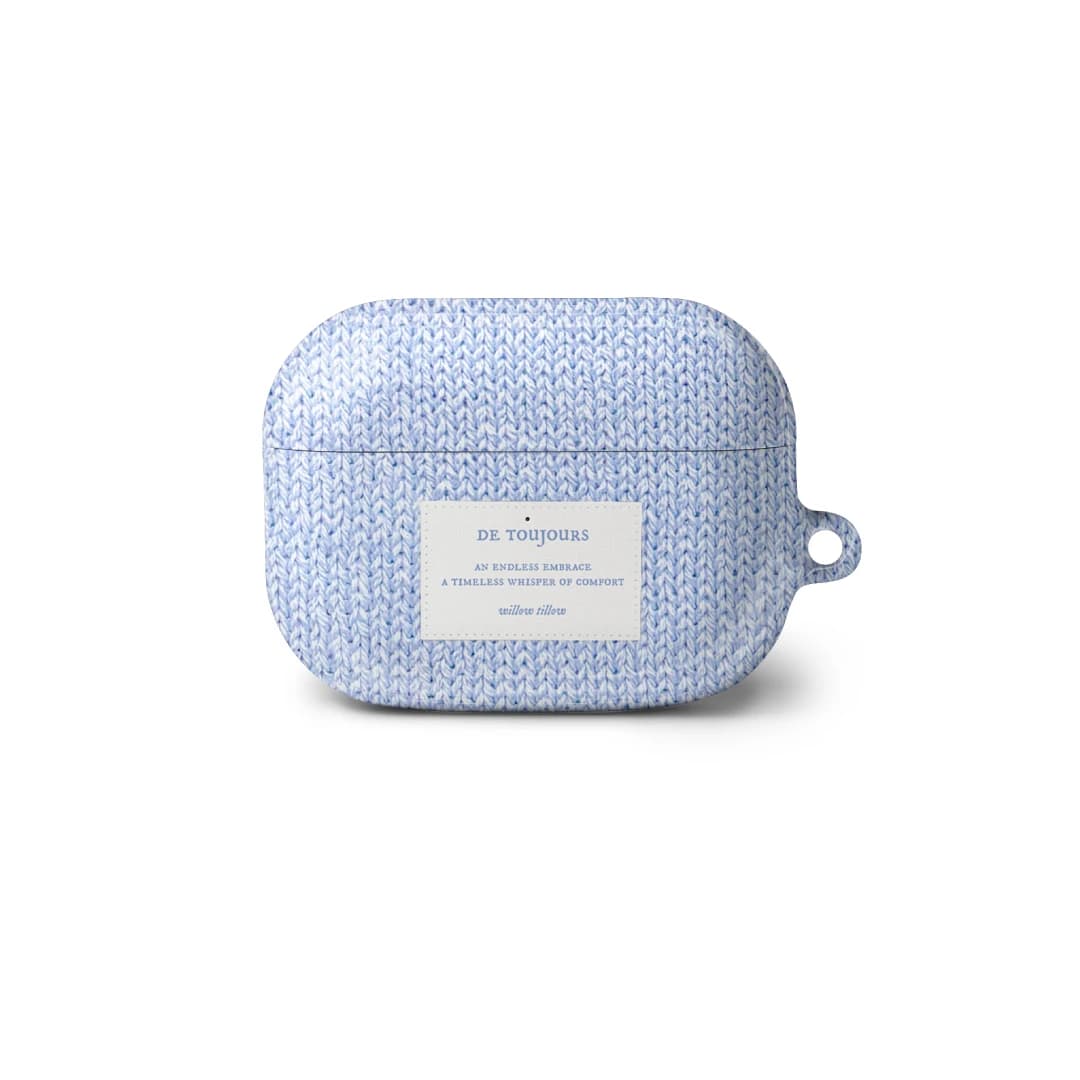 Soft Cloud Knit AirPods case