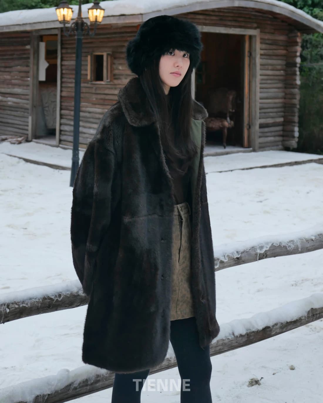 Velin Reversible Coat - Khaki