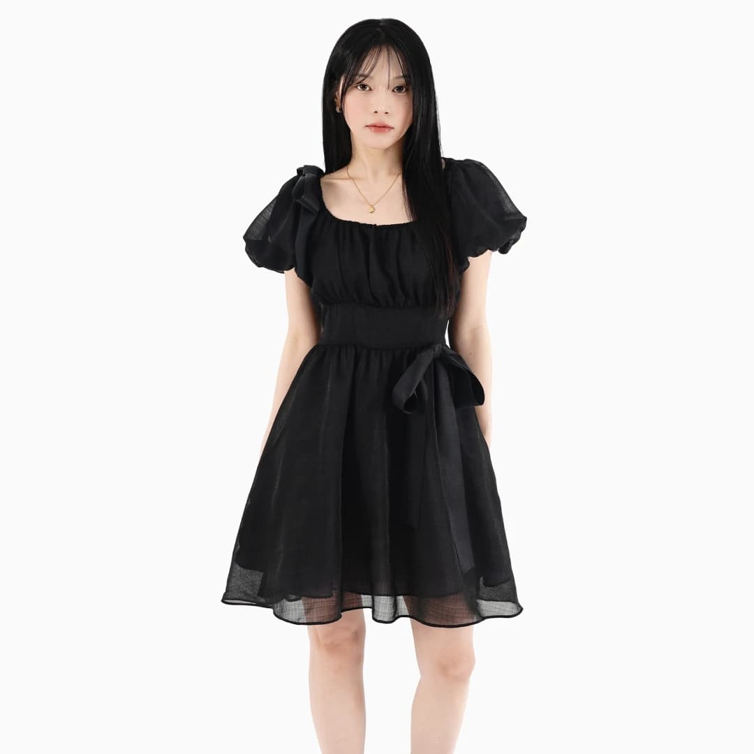 Ribbon broach dress (Twinkle)