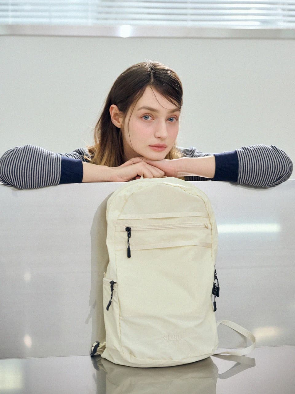504 EASY BACKPACK [IVORY]