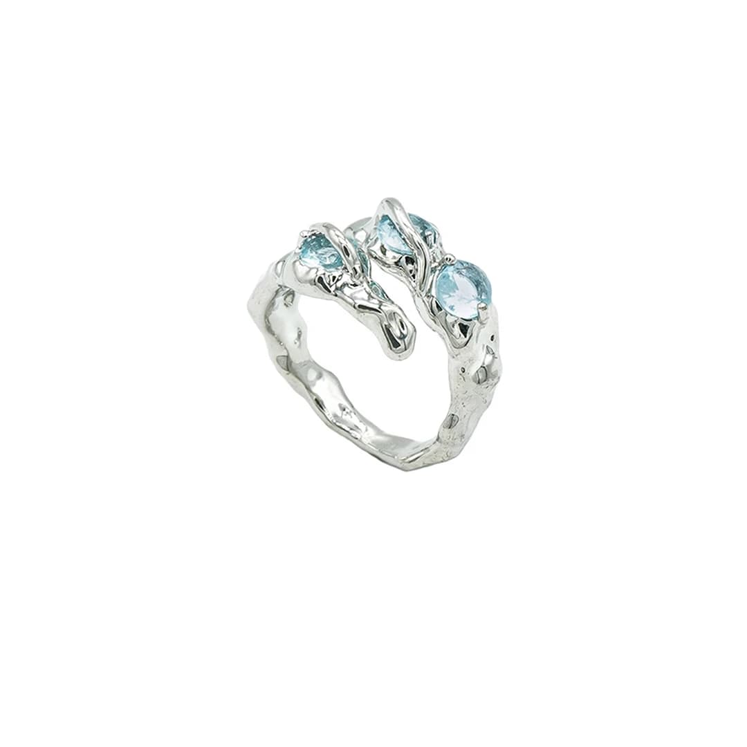 Obelia blue Ring