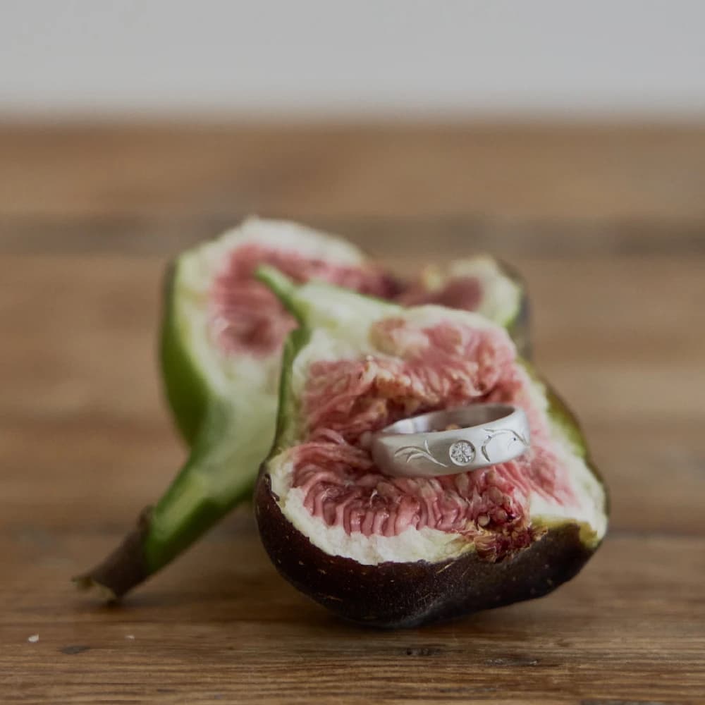 Pooleaf signet ring 3 (regular)