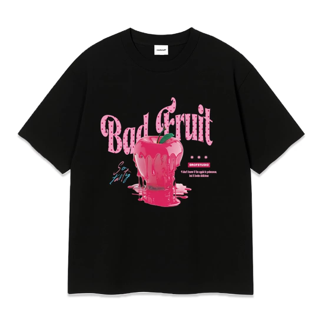 BAD FRUIT DOT OVER FIT T-SHIRT (3color)