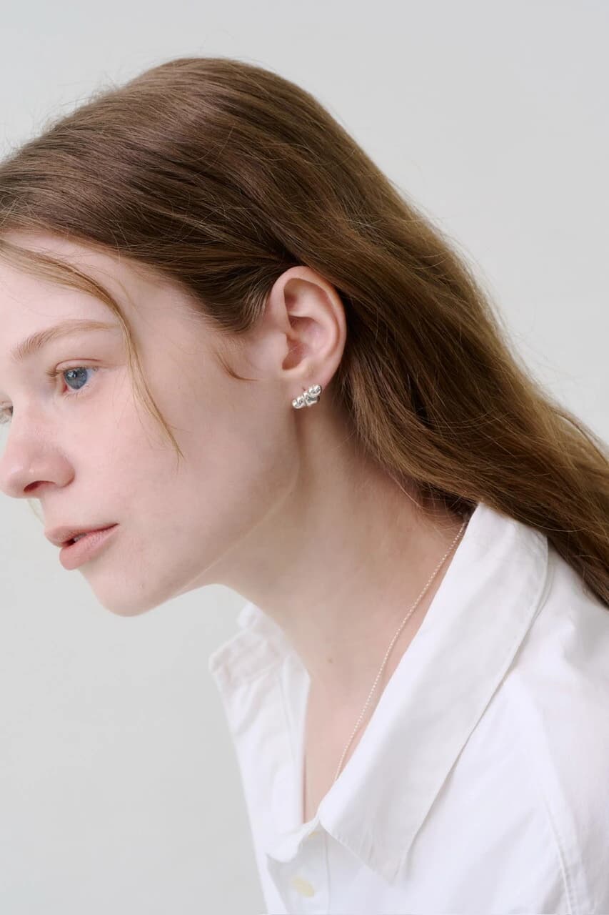 love fluffy earring
